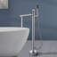 Topcraft Single Handle Floor Mounted Freestanding Tub Filler with Hand shower-73021200