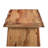 51" Brown Solid Wood Live Edge Coffee Table