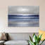 Silver Seascape II by Michelle Matthews - Wrapped Canvas Print-34180949-102057809