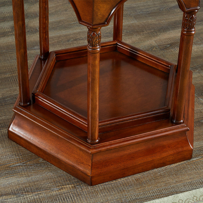 American-style Solid Wood Creative Display Cabinet, Brown
