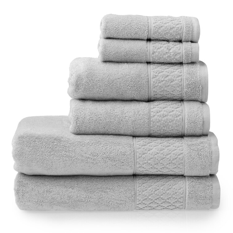 Mccullen 6 Piece 100% Cotton Towel Set Winston Porter Color Ivory