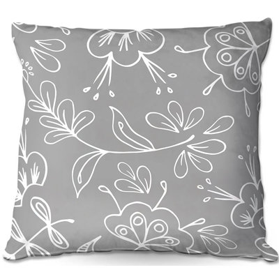 Flora Mix Throw Pillow
