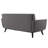 Engage Channel Tufted Fabric Loveseat-1494585366