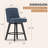 Swivel Upholstered 26'' Counter Stool Wood Leg-93801823-93801826-124606208