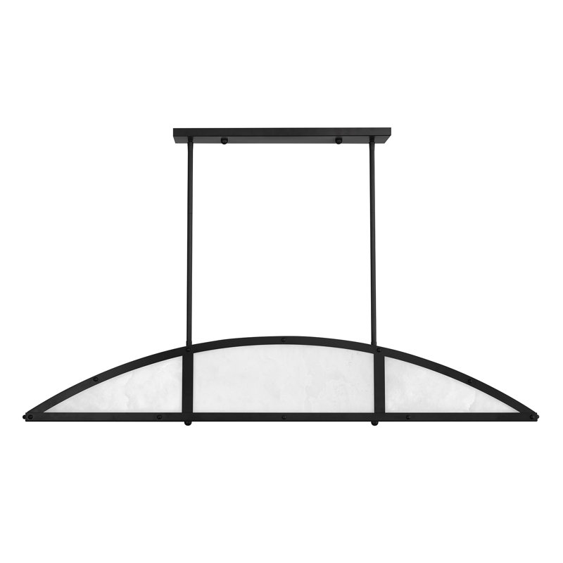 Lustre linéaire moderne à 4 lumières à intensité variable Legacy
