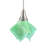 8" Wide Handkerchief Fiddleheads Pendant
