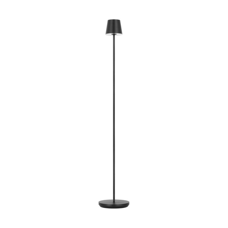 Nevis Medium Rechargeable Floor Lamp, Black