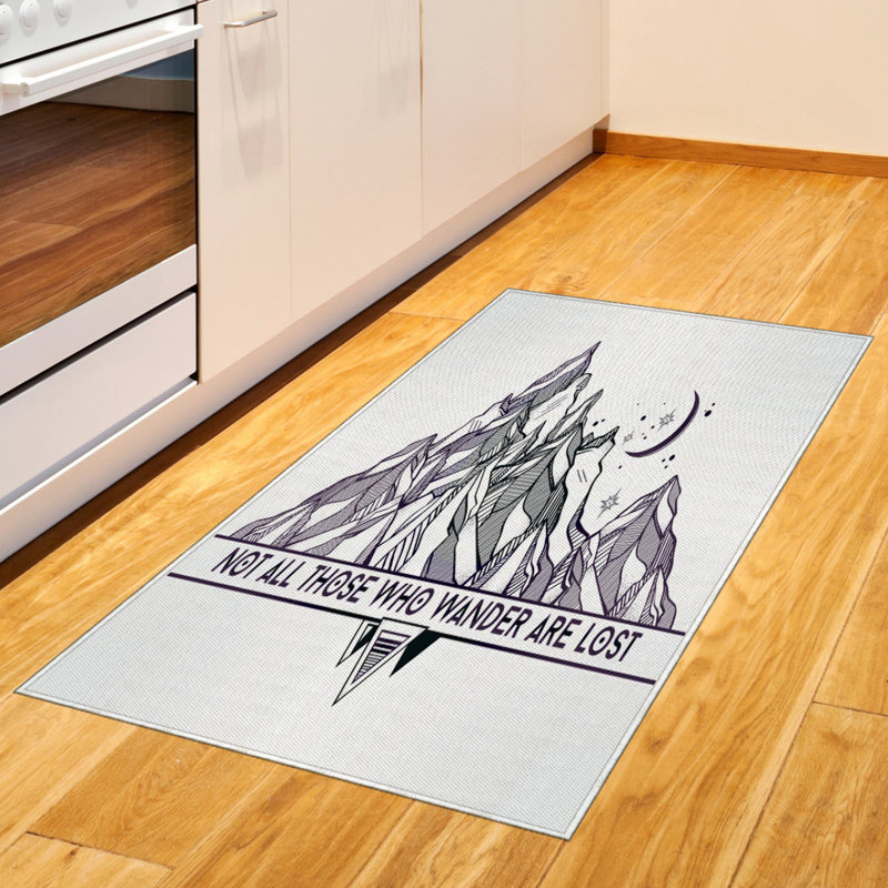 Adventure High Density Long Fiber Poly Threads Decorative Area Rug Carpet, Rectangle 2'7" x 5'