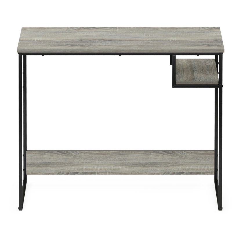 Gallatin Steel Writing Desk, Gray/Black