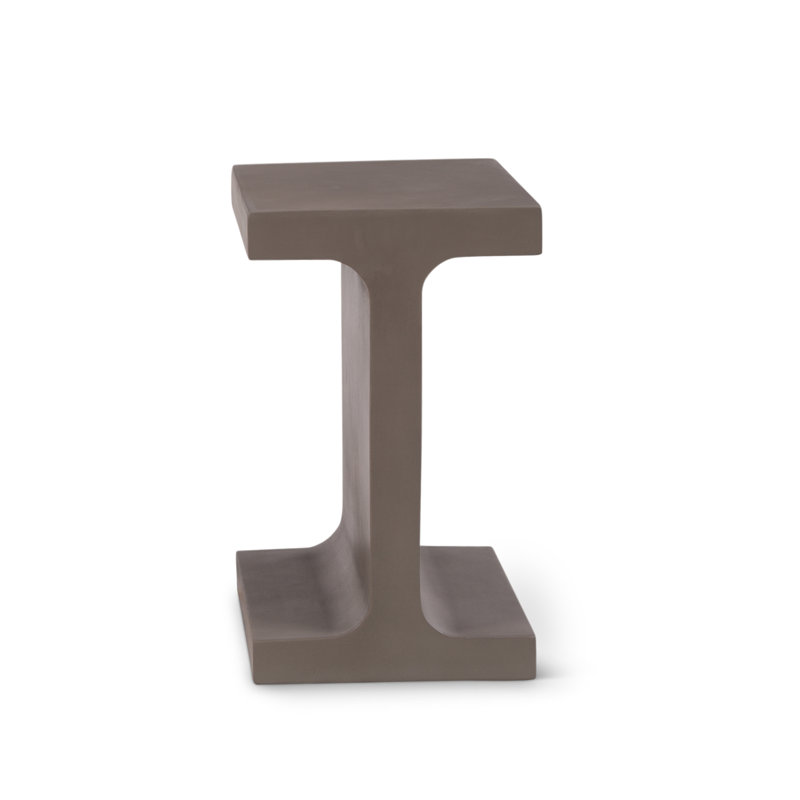 Justin End Table, Dark Grey