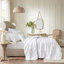 Ensemble de courtepointe réversible en microfibre 4 pièces avec coussin décoratif très grand / très grand californien-117539256