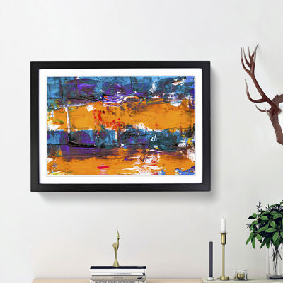 Abstract Art Painting Vol.66 by S.Johnson - Picture Frame Painting Print