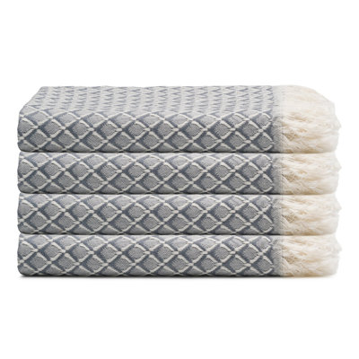 Ensemble de serviettes Serenity Grid