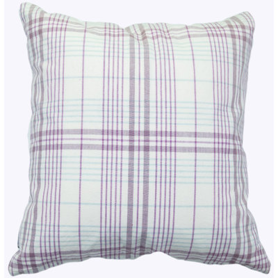 Coussin décoratif en coton 18 po à contrôle réversible Jelinek