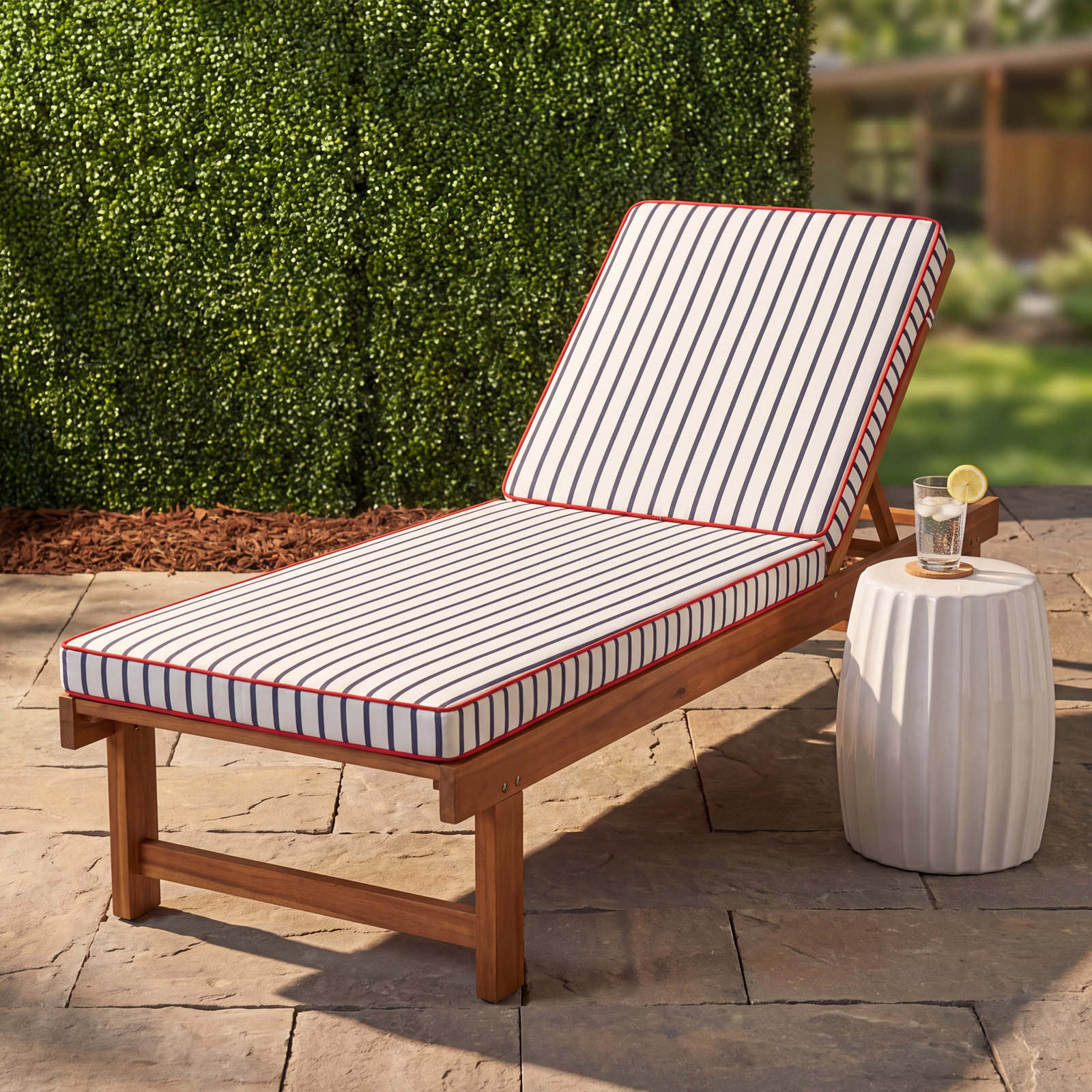 Corley Sunbrella® Seat and Back Cushion, 73" W x 24" D