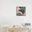 Kiwi oiseau avec monstera art-49839990-49839983