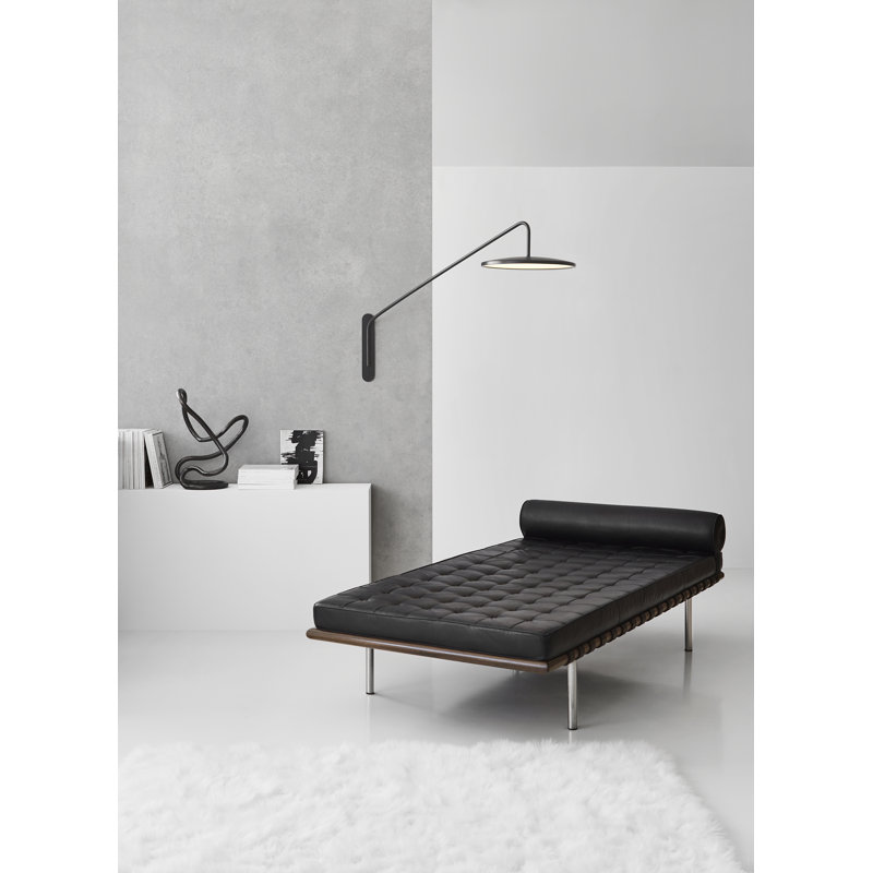 Peter Bristol Dot 16" Articulating Wall Light, Natural Brass