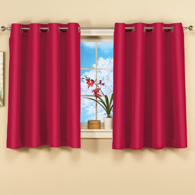Abdualeem Tab Top Blackout Single Curtain Panel