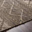 Tapis gris moyen en laine tissé à la main Colin-534359973