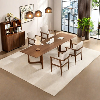 Ash simple practical dining table set