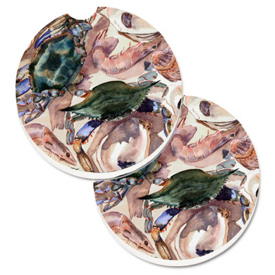 Sous-verre pour voiture crabe