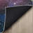  Celestial Space Nebula Modern Abstract Multi Colour Flat-Weave 5'3" x 7'3" Area Rug