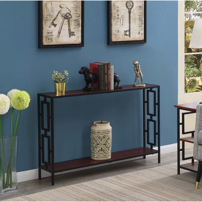 Console 47,25 po, Merisier, H 29,25 po x l 47,25 po x P 9 po