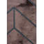 Rapture Dark Brown Chevron Luxury Area Rug-68867267