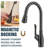 Kitchen Faucet With Pull-Down Sprayer, Kitchen Sink Faucet With Magnetic Butt Spray 3 Function, 1 Hole And 3 Holes-113572200