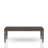 Deep Coffee Expandable Dining Table - Adjustable Size to Fit Your Space & Needs
