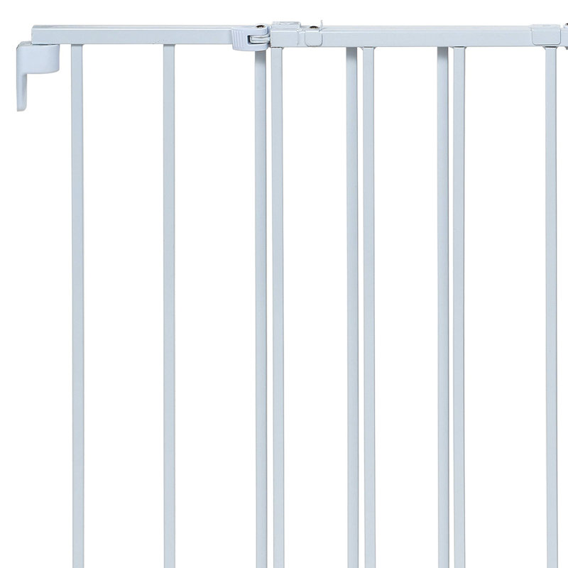 Everrett Metal Pressure Mounted Pet Gate With Door