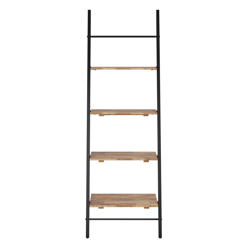 Lincoln 182cm H Iron Ladder Bookcase, H182 x W61 x D45cm