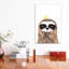 Scandi Sloth - impression d'art graphique-52873176-52873174-52873175