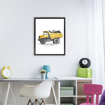 Cadre flottant de camion de travail, conception par Christine Simpson Art