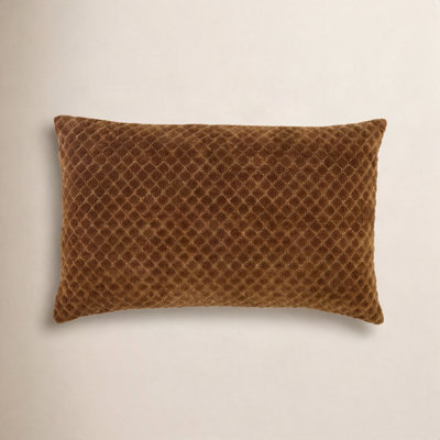 Ryans Embroidered Cotton Throw Pillow