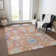 Machine Washable Indoor/Outdoor Chantille ACN1154 Orange Rug