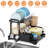 2-Tier Space Saving Dish Drying Rack – Kitchen Organizer, Detachable Racks & Automatic Drainage, Easy Installation For Kitchen Counter/Corner/Windowsill