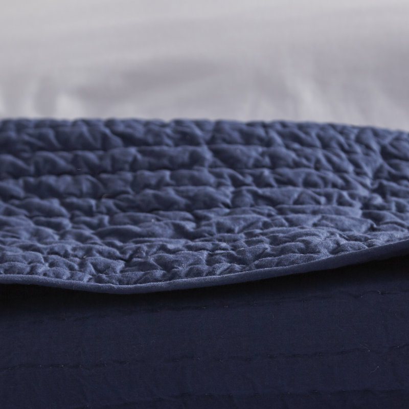 Freeport Quilt, Navy, King Quilt