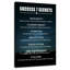Art mural inspirant, succès, 7 Secrets, affiche de la carte des étoiles, citations positives, décoration murale pour bureau, maison moderne, salle de classe, toile encadrée, œuvre d'art prête à être suspendue [l 24 po x H 36 po]