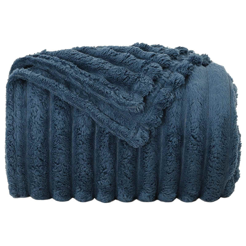 5.1-42 Throw Blanket, Navy Blue, 150cm x 130cm