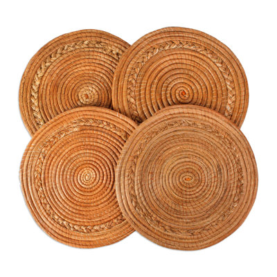 Bahre Jute Round Placemat