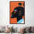 Classic Brown Wood Framed