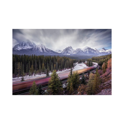 Fast Train by Jorge Ruiz Dueso - Wrapped Canvas Print