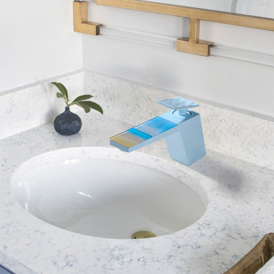 Single Handle Bathroom Faucet with Detachable Aerator
