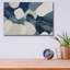  «Lily Pond Landscape 2» par Coco Good, art mural en verre acrylique, 16 po x 12 po