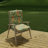 22" x 44" Outdoor Chair Cushion with Ties and Loop-184044204