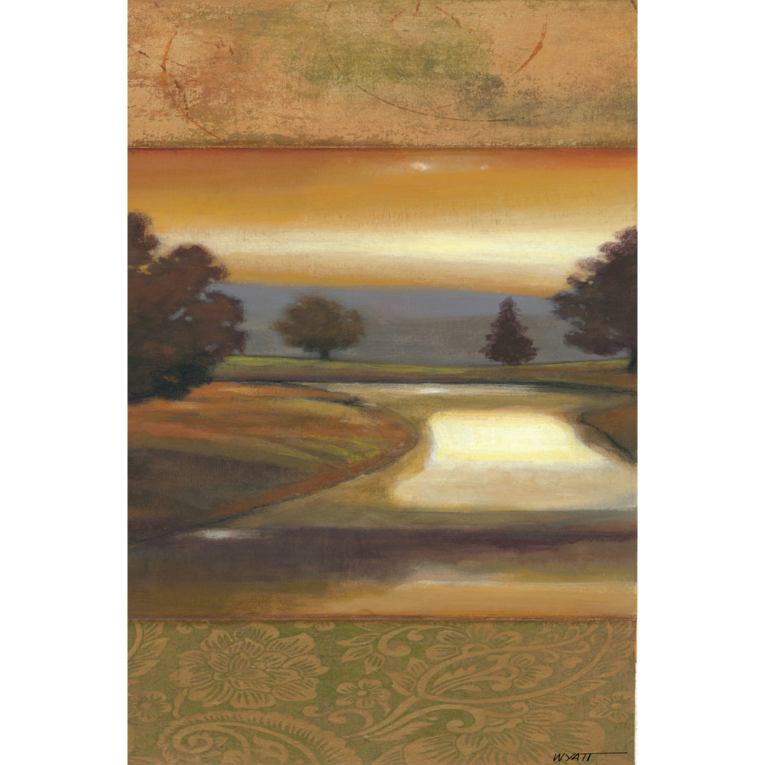 Wandbild "Sunset Creek II"