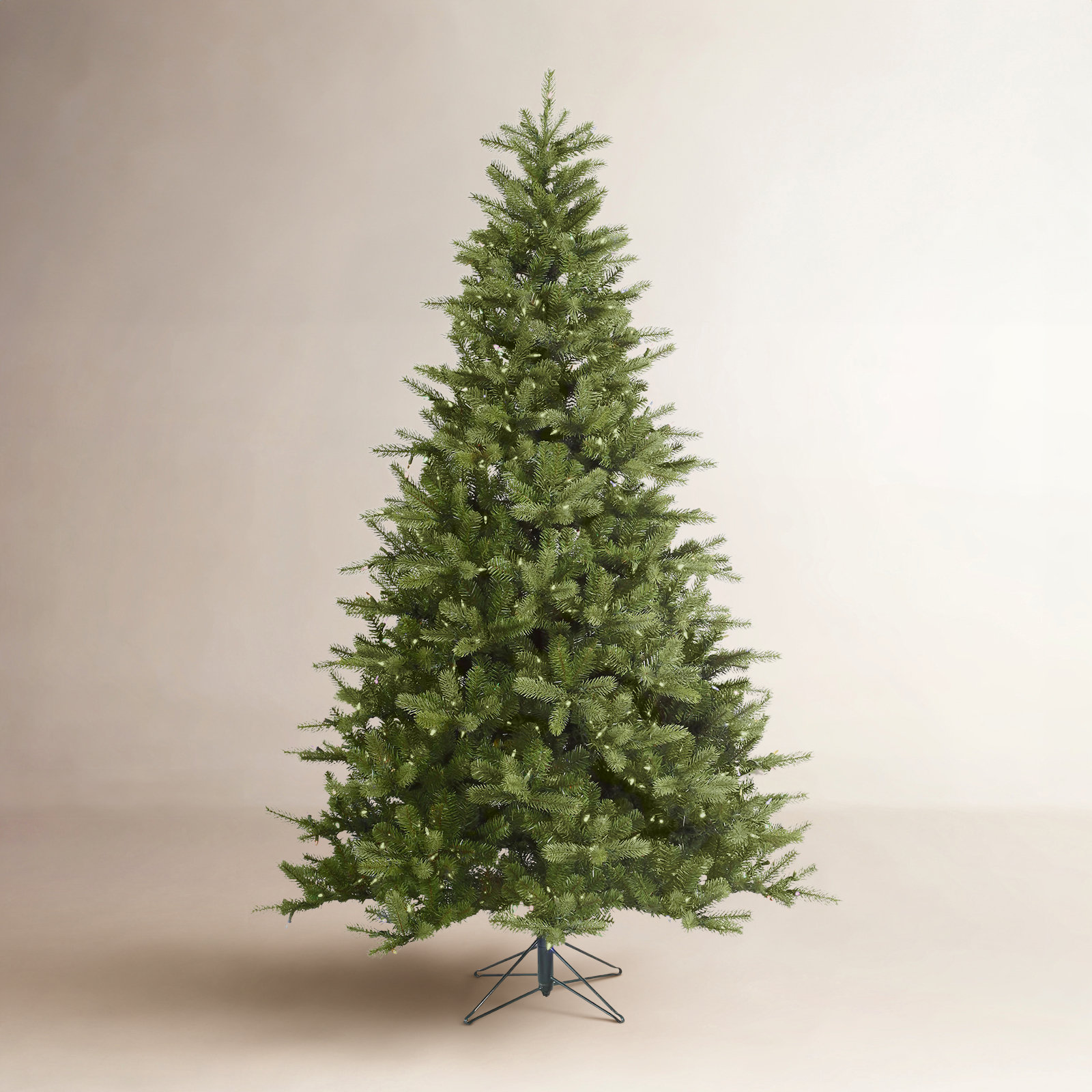 King 14' Pre-Lit Spruce Christmas Tree, 6.5' H, Multi-colored Dura-Lit® LED