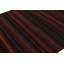 Vintage Hand Knotted Wool Striped Area Rug-514095119