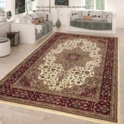 Floral 200cm X 290cm Area Rug